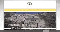 Desktop Screenshot of construccionesdarias.com